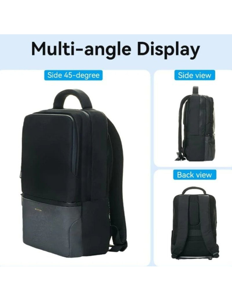 Mochila Vention KRPB0 para Portátiles hasta 15.6"/ 18L/ Impermeable/ Negra