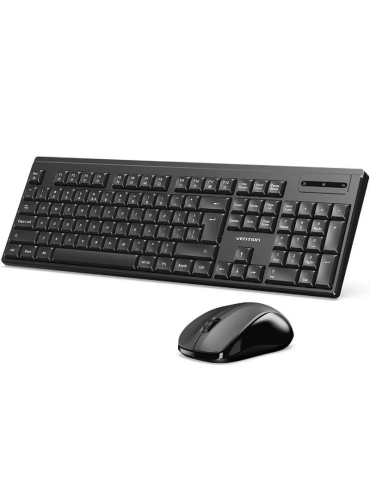 Teclado y Ratón Inalámbricos Vention Combo KTZB0-EN
