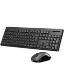 Teclado y Ratón Inalámbricos Vention Combo KTZB0-EN