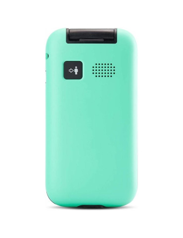 Teléfono Móvil Panasonic KX-TU400EXC para Personas Mayores/ Turquesa 2
