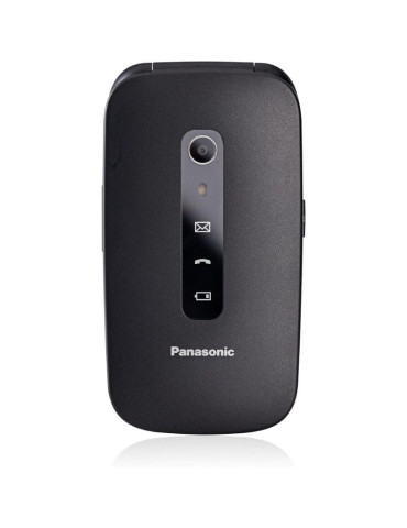Teléfono Móvil Panasonic KX-TU550 para Personas Mayores/ Negro