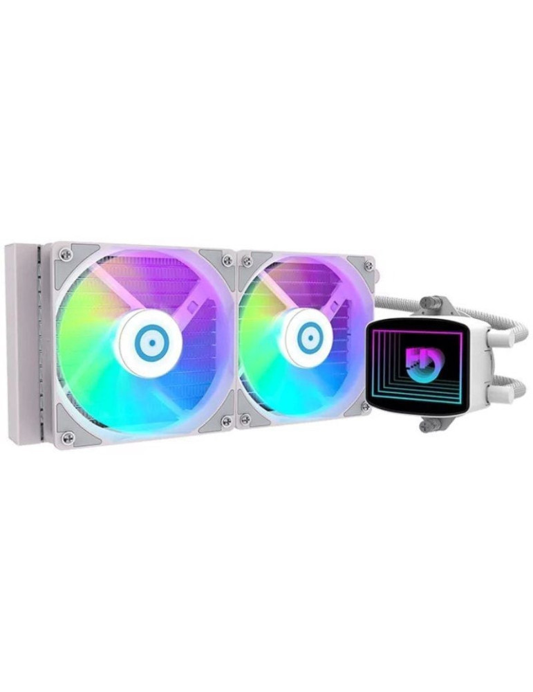 Sistema de Refrigeración Líquida Hiditec LQ240/ Blanco Sistema de Refrigeración Líquida Hiditec LQ240/ Blanco