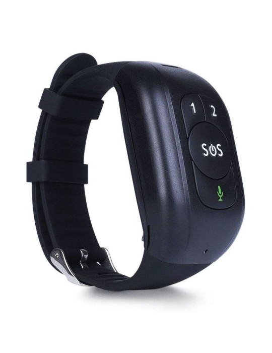 Pulsera Smartband Leotec Senior Smart Band 4G/ Negra