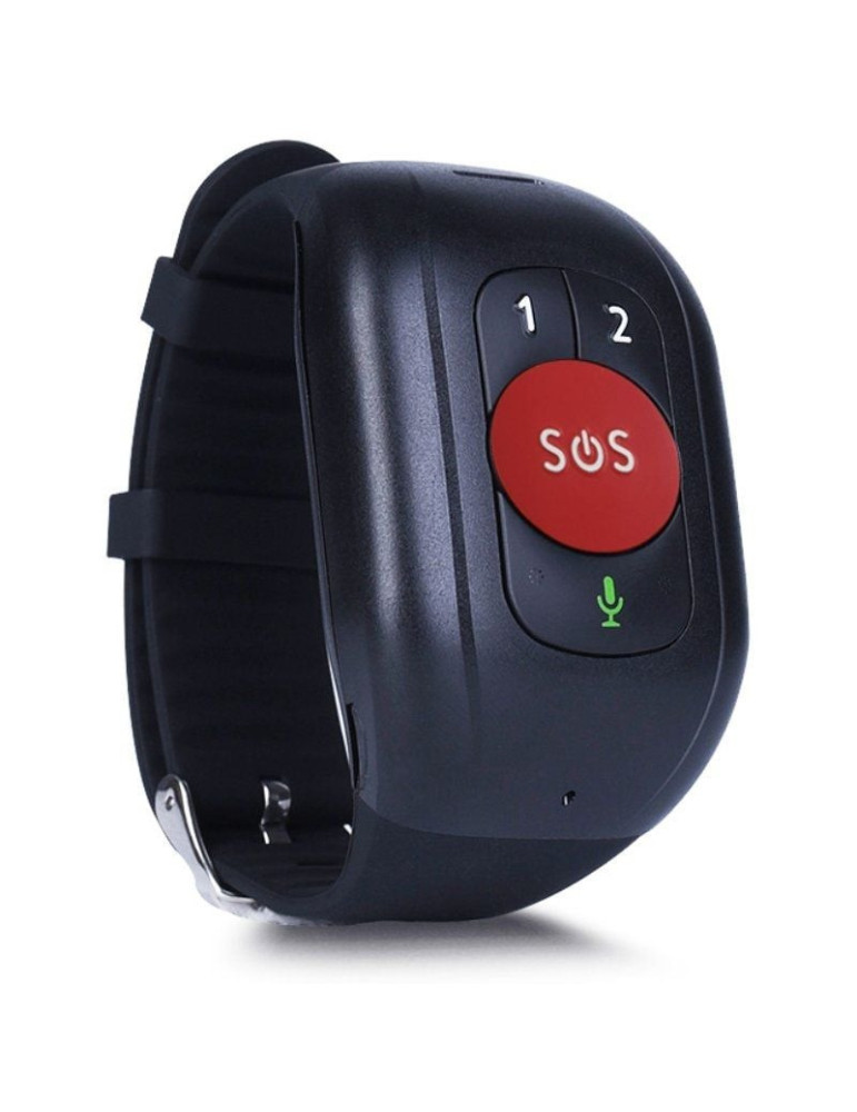 Pulsera Smartband Leotec Senior Smart Band 4G/ Roja y Negra Pulsera Smartband Leotec Senior Smart Band 4G/ Roja y Negra