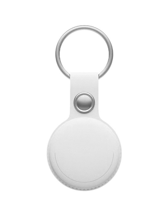 Localizador Leotec EasyTag Dual/ Blanco/ Incluye Llavero Blanco