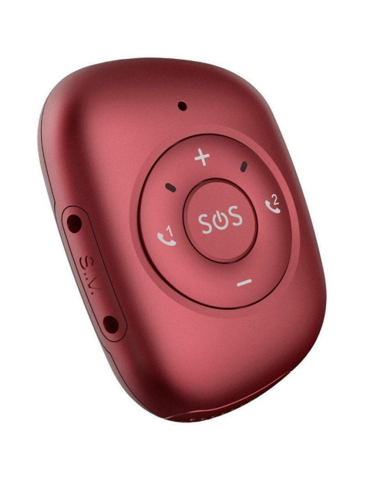 Localizador Leotec Tracker 4G/ Rojo