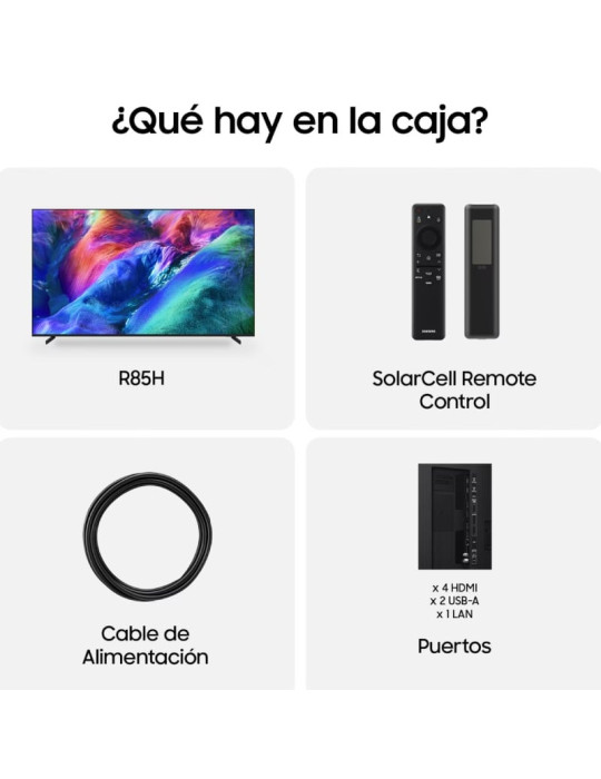 Televisor Samsung Micro RGB Vision AI R85H TMR55R85HAU 55"/ Ultra HD 4K/ Smart TV/ WiFi