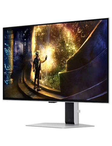 Smart Monitor Gaming Samsung OLED Odyssey G6 S27DG610SU 27"/ QHD/ 0.03ms/ 240Hz/ VA/ Regulable en altura/ Smart TV/ Plata 2
