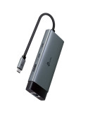 Docking USB Tipo-C TP-Link UH6120C/ 1xUSB Tipo-C/ 2xUSB/ 1xHDMI 4K/ 1xRJ45/ 1xUSB Tipo-C PD/ Gris