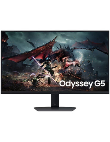Monitor Gaming Samsung Odyssey G5 S32DG500EU 32"/ QHD/ 1ms/ 180Hz/ IPS/ Regulable en altura/ Negro