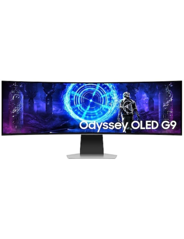 Monitor Gaming Ultrapanorámico Curvo Samsung Odyssey OLED G9 S49DG950SU 49"/ Dual QHD/ 1ms/ 240Hz/ OLED/ Regulable en altura/ Pl
