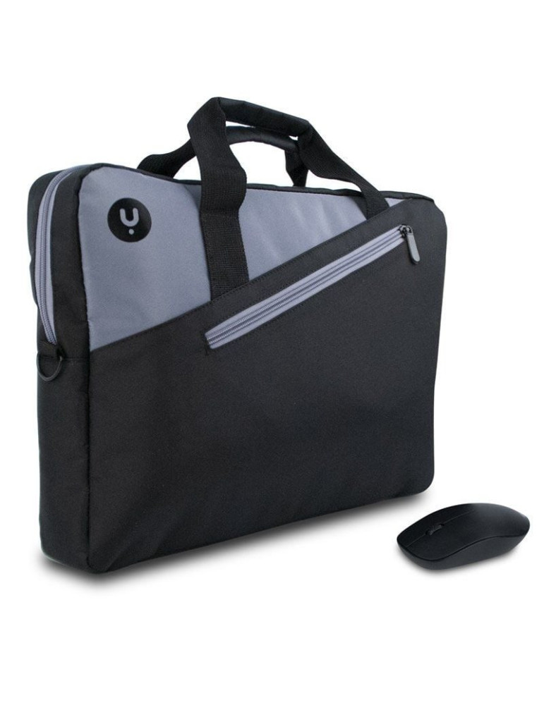 Maletín + Ratón Inalámbrico Monray Master Kit para Portátiles hasta 15.6"/ Negro Maletín + Ratón Inalámbrico Monray Master Kit para Portátiles hasta 15.6"/ Negro