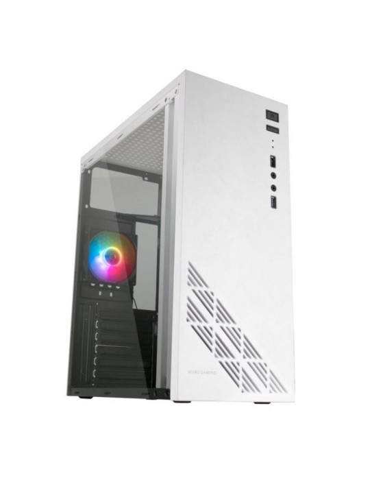 Caja Gaming Semitorre Mars Gaming MC100/ Blanca Caja Gaming Semitorre Mars Gaming MC100/ Blanca