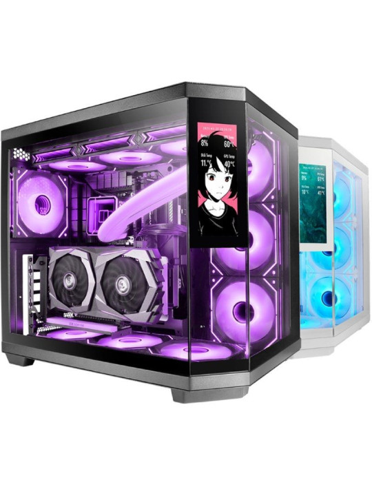 Caja Gaming Semitorre Mars Gaming MC-3TCORELCD Caja Gaming Semitorre Mars Gaming MC-3TCORELCD
