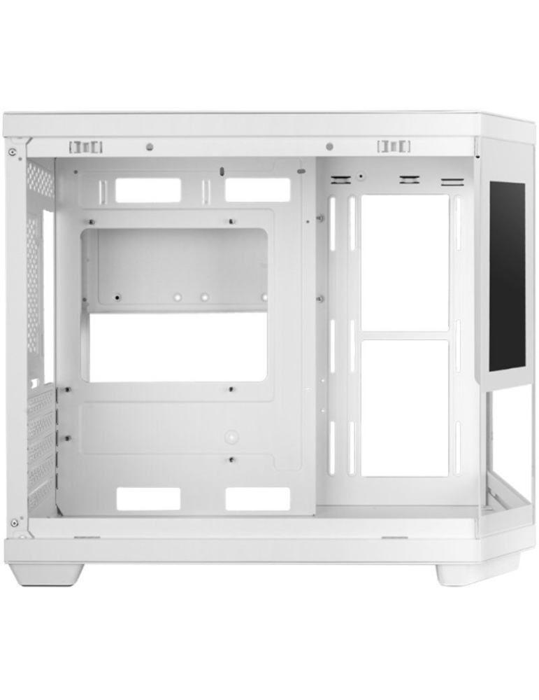 Caja Gaming Minitorre Mars Gaming MC-3TCORELCDM/ Blanca