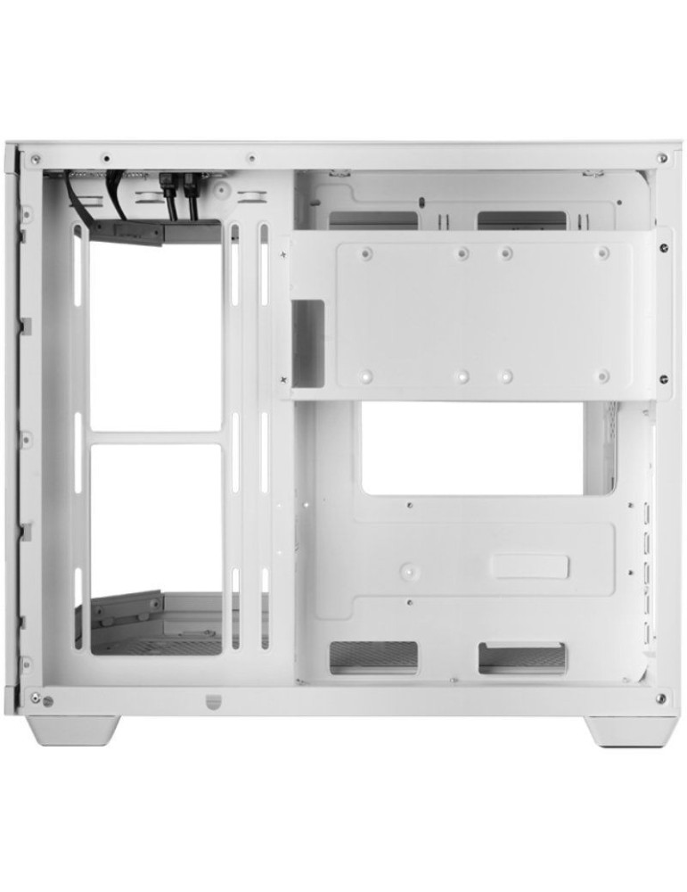 Caja Gaming Minitorre Mars Gaming MC-3TCORELCDM/ Blanca