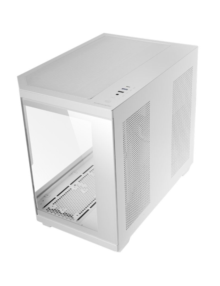 Caja Gaming Minitorre Mars Gaming MC-3TCORELCDM/ Blanca