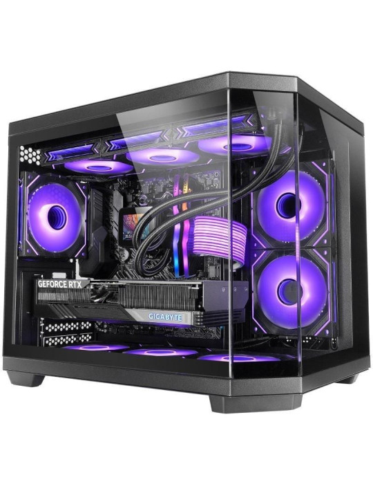Caja Gaming Minitorre Mars Gaming MC-3TCOREM Caja Gaming Minitorre Mars Gaming MC-3TCOREM