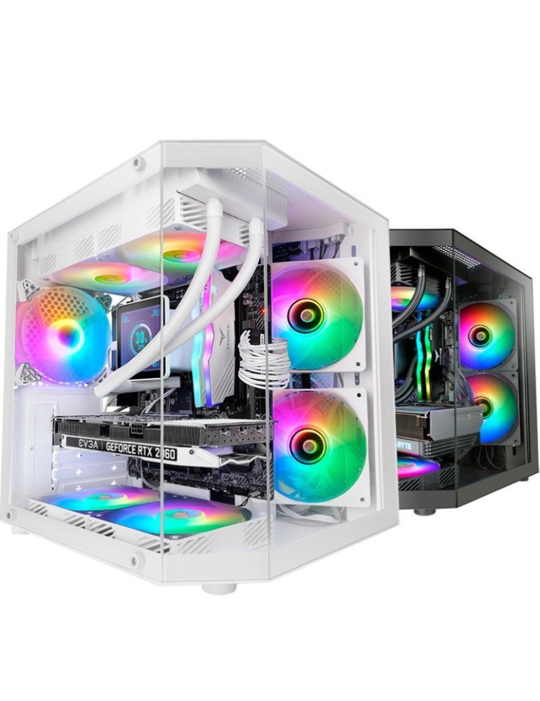 Caja Gaming Minitorre Mars Gaming MC-3TLITE/ Blanca Caja Gaming Minitorre Mars Gaming MC-3TLITE/ Blanca