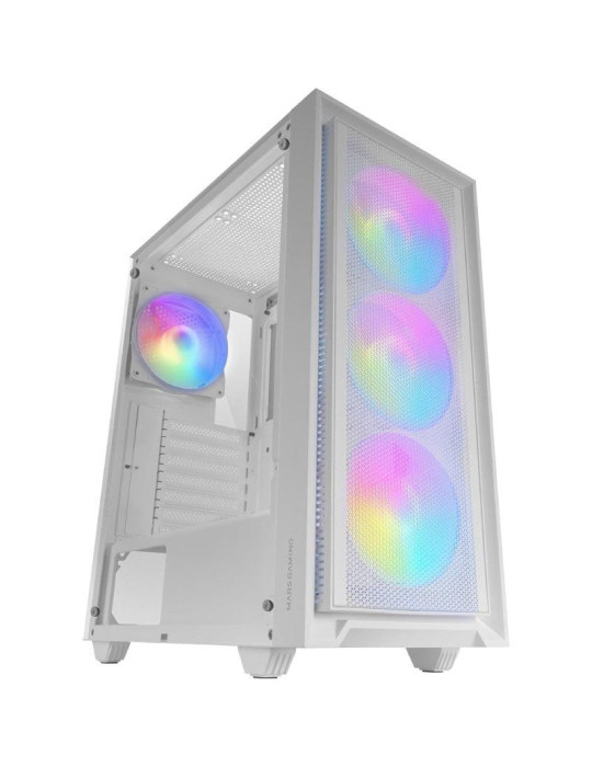 Caja Gaming Semitorre Mars Gaming MC-AIR/ Blanca Caja Gaming Semitorre Mars Gaming MC-AIR/ Blanca