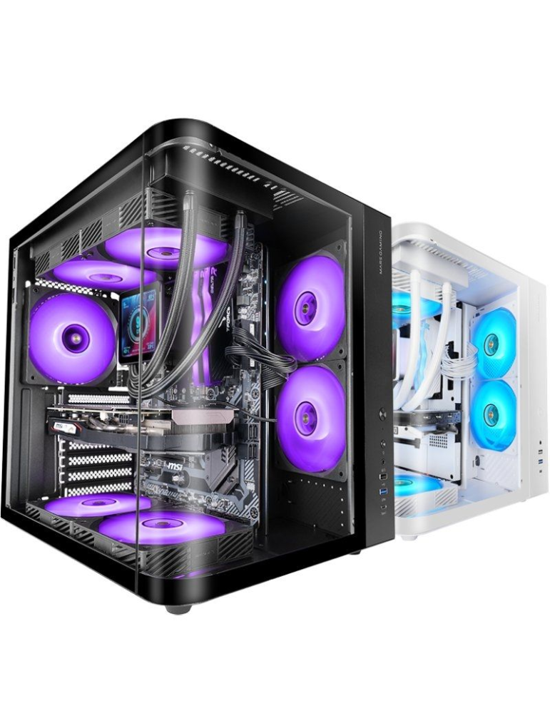 Caja Gaming Semitorre Mars Gaming MC-CURV Caja Gaming Semitorre Mars Gaming MC-CURV