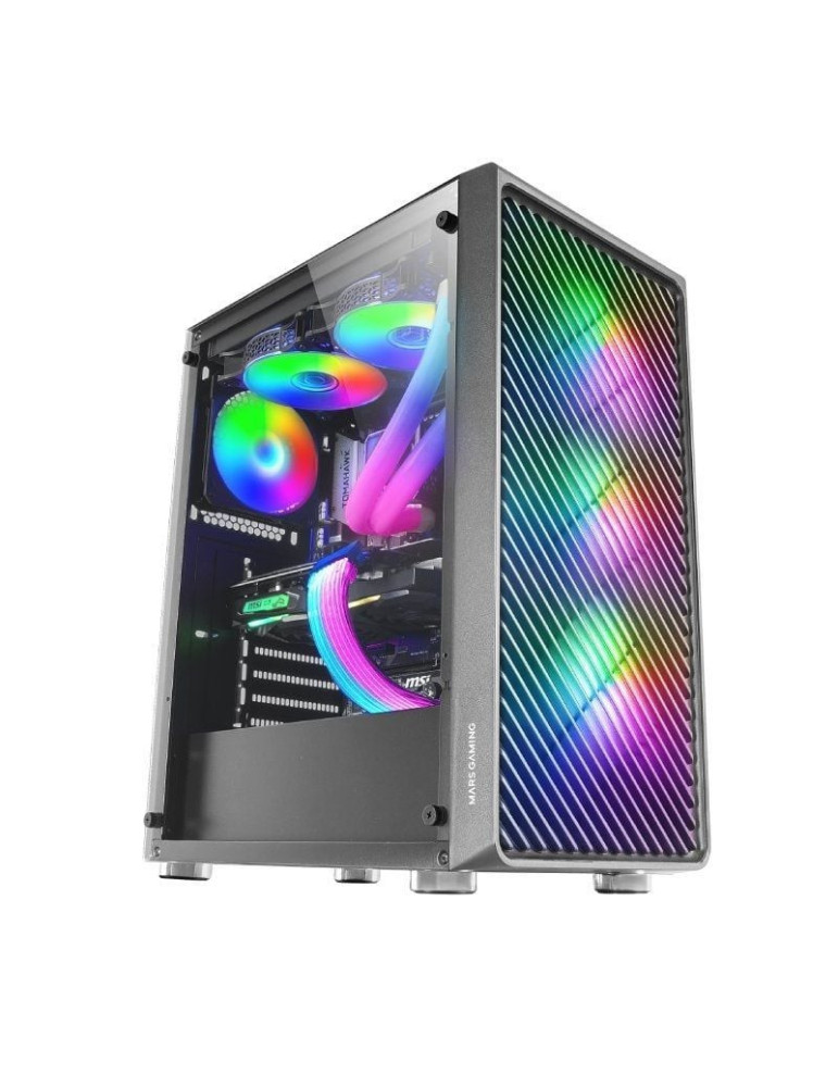 Caja Gaming Semitorre Mars Gaming MC-F Caja Gaming Semitorre Mars Gaming MC-F