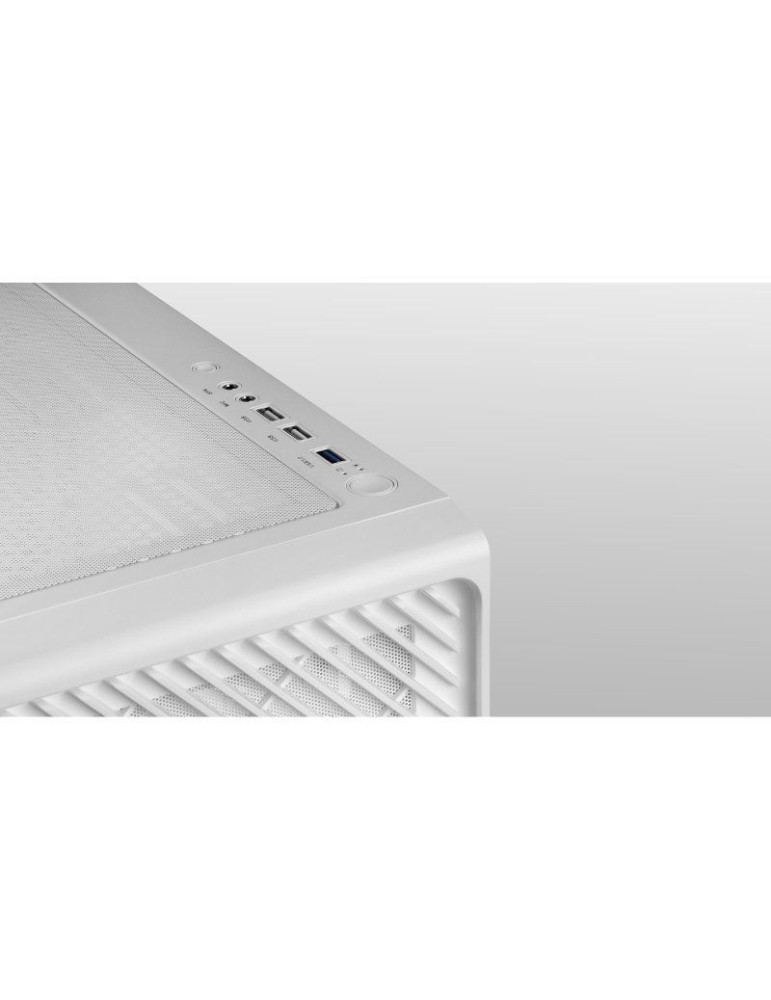 Caja Gaming Semitorre Mars Gaming MC-F/ Blanca