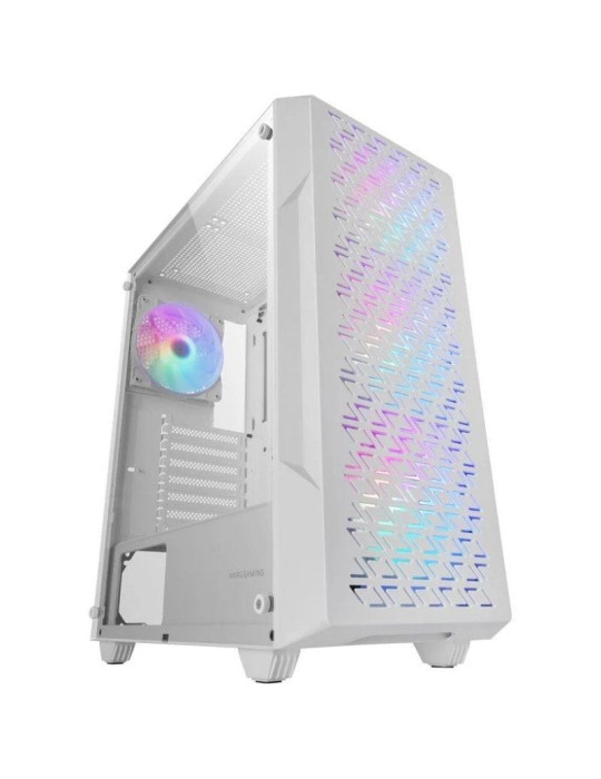 Caja Gaming Semitorre Mars Gaming MC-GEO/ Blanca Caja Gaming Semitorre Mars Gaming MC-GEO/ Blanca
