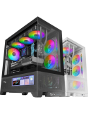 Caja Gaming Semitorre Mars Gaming MC-LCDX