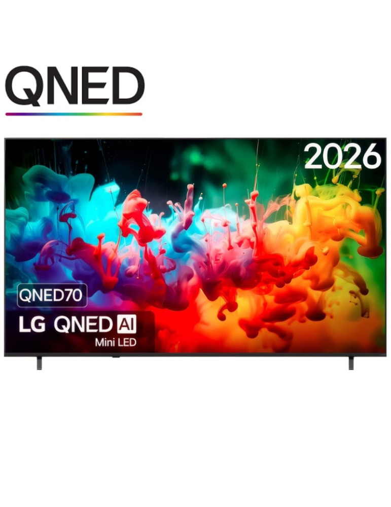 Televisor LG QNED evo AI QNED72 Mini LED 85QNED72B6A 85"/ Ultra HD 4K/ Smart TV/ WiFi