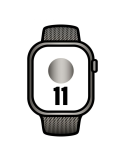 Apple Watch Series 11/ GPS/ Cellular/ 42mm/ Titanio Natural/ Correa Natural Milanese Loop