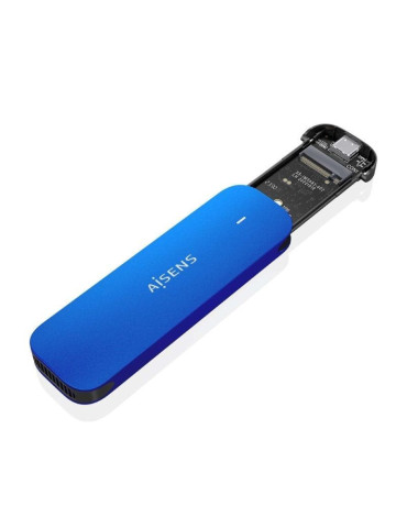 Caja Externa para Disco SSD M.2 NVMe Aisens ASM2-026BLU/ USB 3.2/ Sin tornillos 2