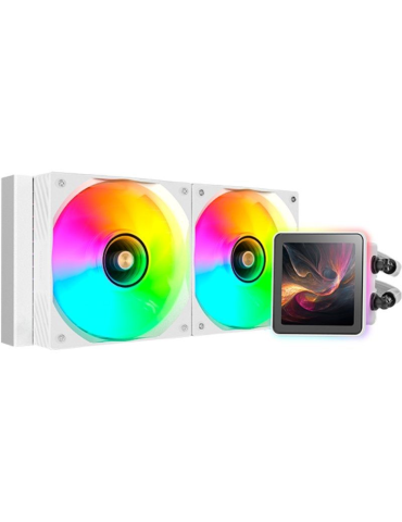 Sistema de Refrigeración Líquida Mars Gaming ML-VISIONPRO240/ Blanco 2