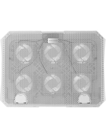 Soporte Refrigerante Mars Gaming MNBC23 para Portátiles hasta 16"/ Iluminación LED 2
