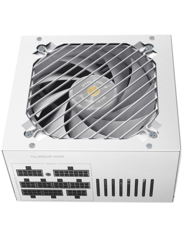 Fuente de Alimentación Mars Gaming MPB750SIM/ 750W/ Ventilador 14cm/ 80 Plus Bronze/ Blanca