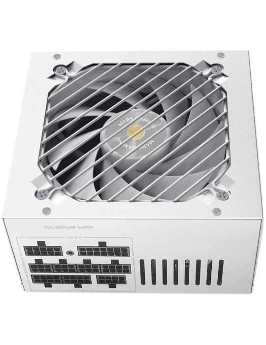 Fuente de Alimentación Mars Gaming MPB750SIM/ 750W/ Ventilador 14cm/ 80 Plus Bronze/ Blanca