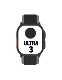 Apple Watch Ultra 3/ GPS/ Cellular/ 49mm/ Caja Titanio Negro/ Correa Trail Loop Negra S/M