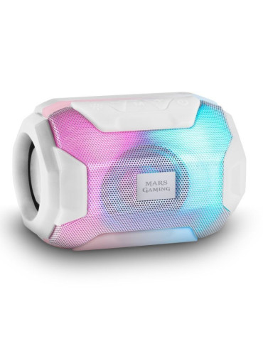 Altavoz con Bluetooth Mars Gaming MSBAXW/ 10W/ 1.0/ Blanco 2