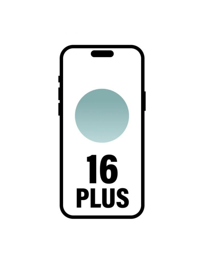 Smartphone Apple iPhone 16 Plus 256GB/ 6.7"/ 5G/ Verde Azulado Smartphone Apple iPhone 16 Plus 256GB/ 6.7"/ 5G/ Verde Azulado