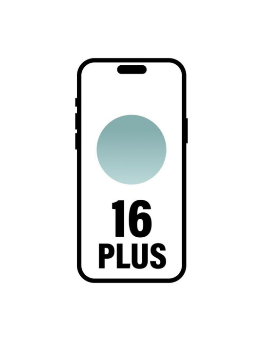 Smartphone Apple iPhone 16 Plus 512GB/ 6.7"/ 5G/ Verde Azulado Smartphone Apple iPhone 16 Plus 512GB/ 6.7"/ 5G/ Verde Azulado