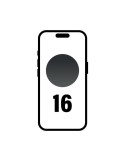 Smartphone Apple iPhone 16 256GB/ 6.1"/ 5G/ Negro