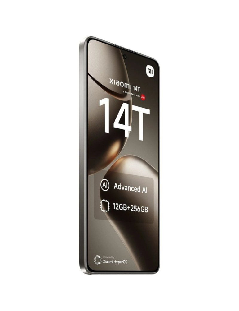 Smartphone Xiaomi 14T 12GB/ 256GB/ 6.67"/ 5G/ Gris