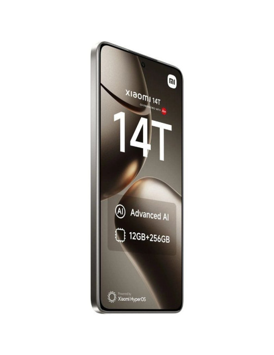 Smartphone Xiaomi 14T 12GB/ 256GB/ 6.67"/ 5G/ Gris