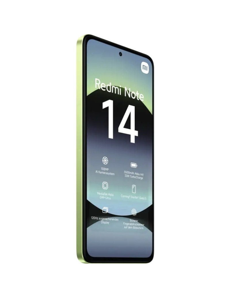 Smartphone Xiaomi Redmi Note 14 8GB/ 256GB/ 6.67"/ Verde