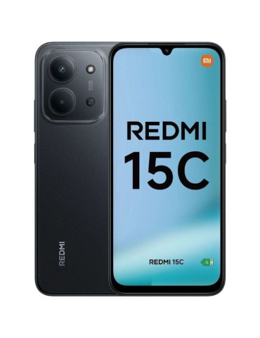 Smartphone Xiaomi Redmi 15C 4GB/ 256GB/ 6.9"/ Negro
