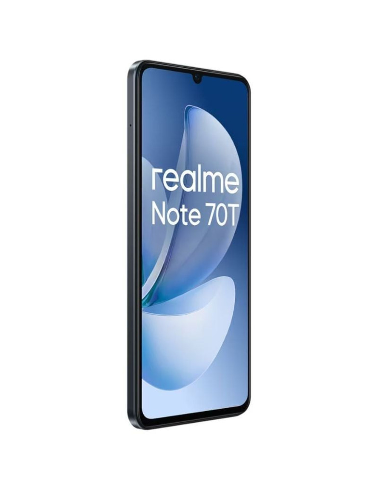 Smartphone Realme Note 70T 4GB/ 256GB/ 6.74"/ Negro Obsidiana