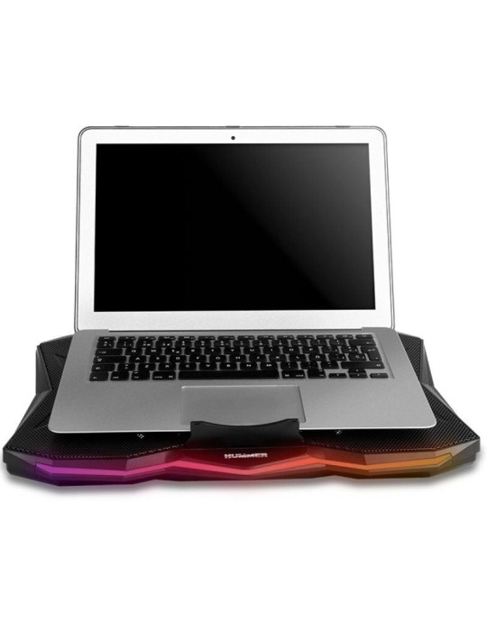 Soporte Refrigerante Nox Pro Stand para Portátiles hasta 17.3"/ Iluminación LED