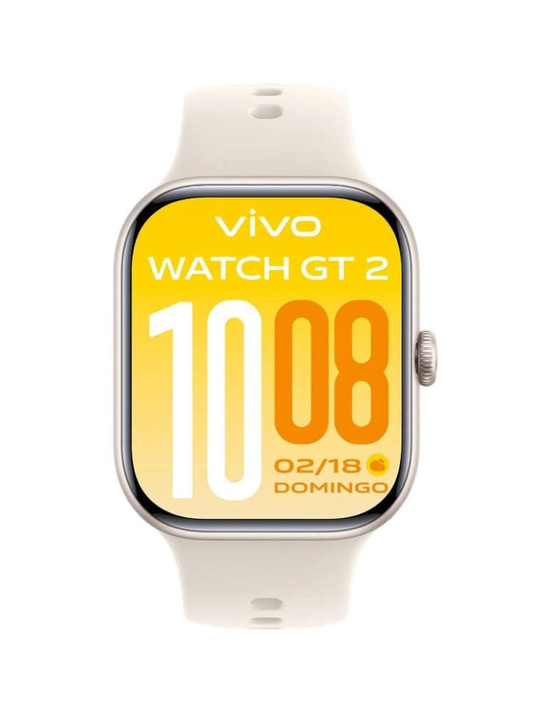 Smartwatch Vivo Watch GT 2/ Notificaciones/ Frecuencia Cardíaca/ Blanco