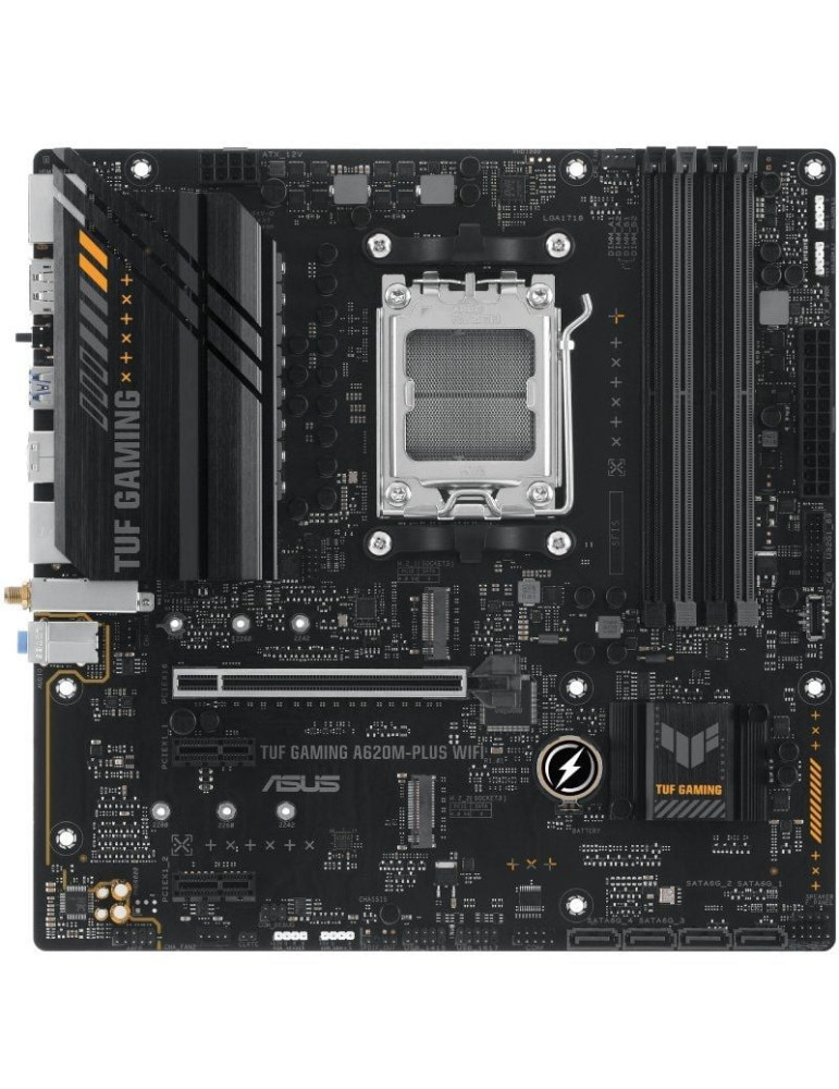Placa Base Asus TUF GAMING A620M-PLUS WiFi Socket AM5/ DDR5/ PCIe 4.0/ Micro ATX