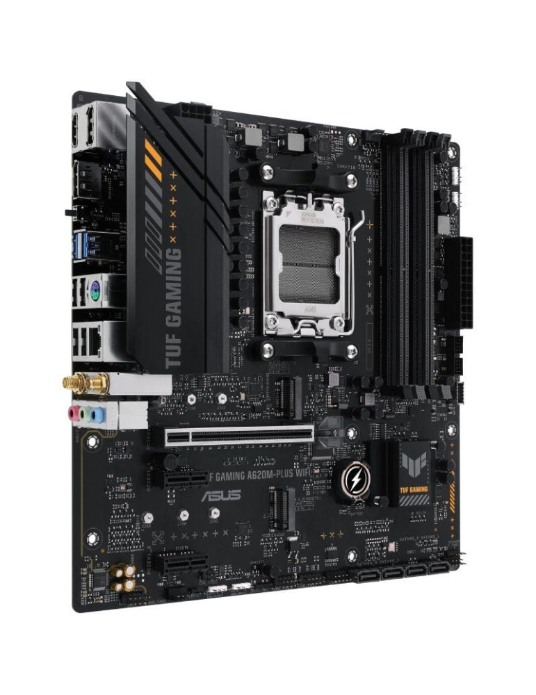 Placa Base Asus TUF GAMING A620M-PLUS WiFi Socket AM5/ DDR5/ PCIe 4.0/ Micro ATX